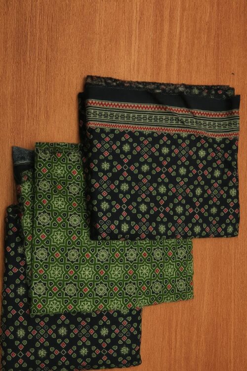 3 piece printed unstiched lawn suit