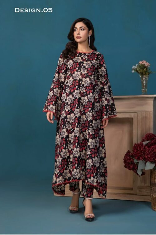 Doria Lawn Shirt And Printed Trouser