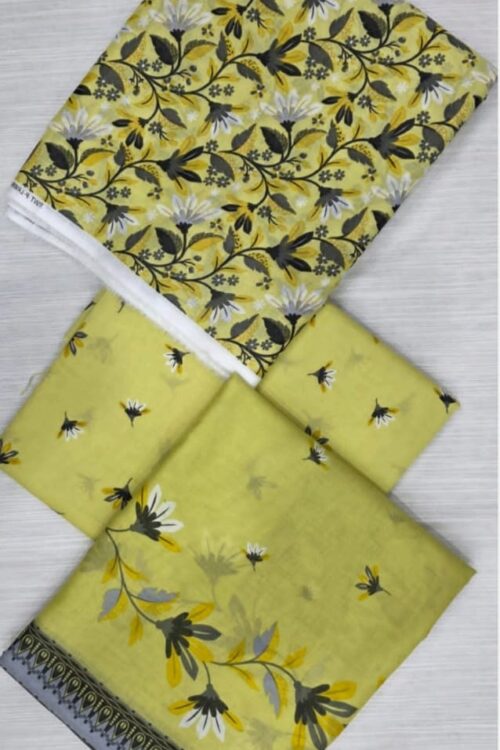 Digital Printed Shirt,Dupatta And Printed Trouser