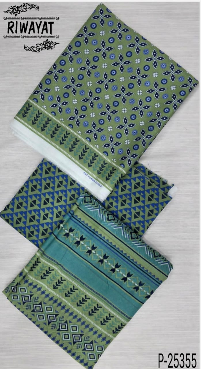 Digital Printed Shirt,Dupatta And Printed Trouser