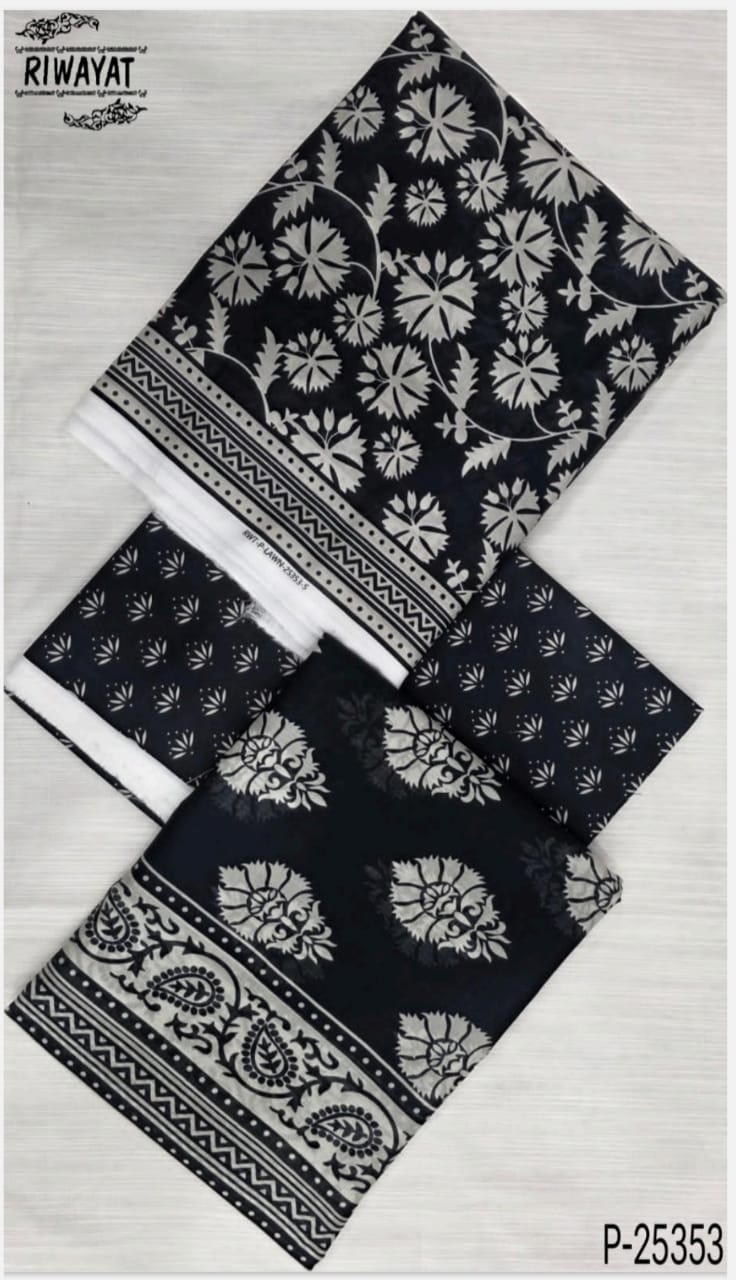 Digital Printed Shirt,Dupatta And Printed Trouser