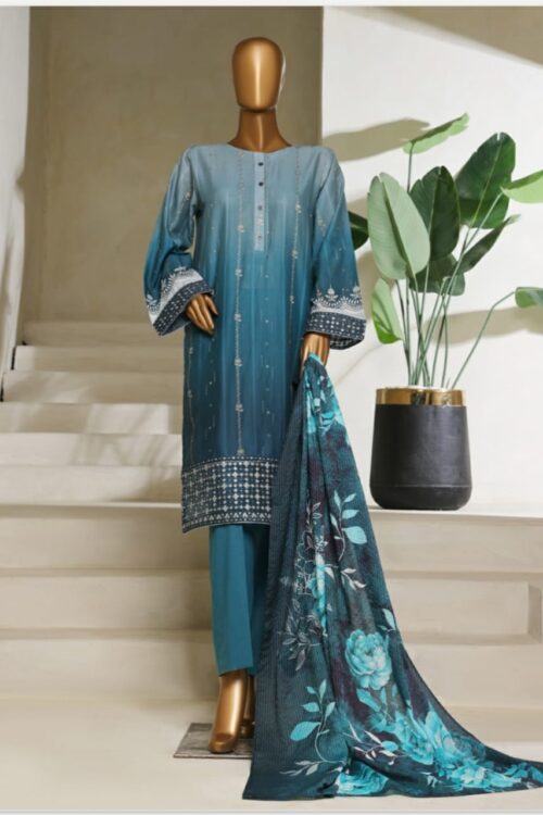 Jacquard Embroidery 3 piece