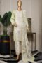 Nayab chikankari embroidery shirt , Printed slub dupatta / Printed trouser