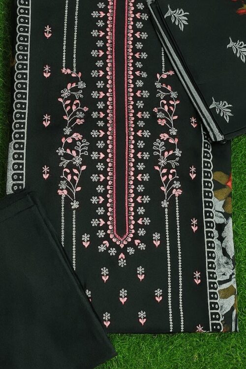 3 piece unstitched suit