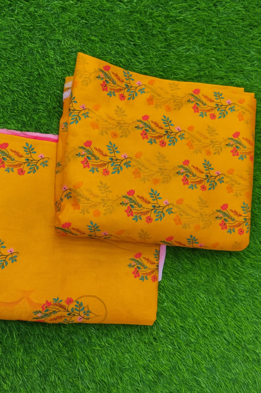 3 piece unstitched mid summer lawn